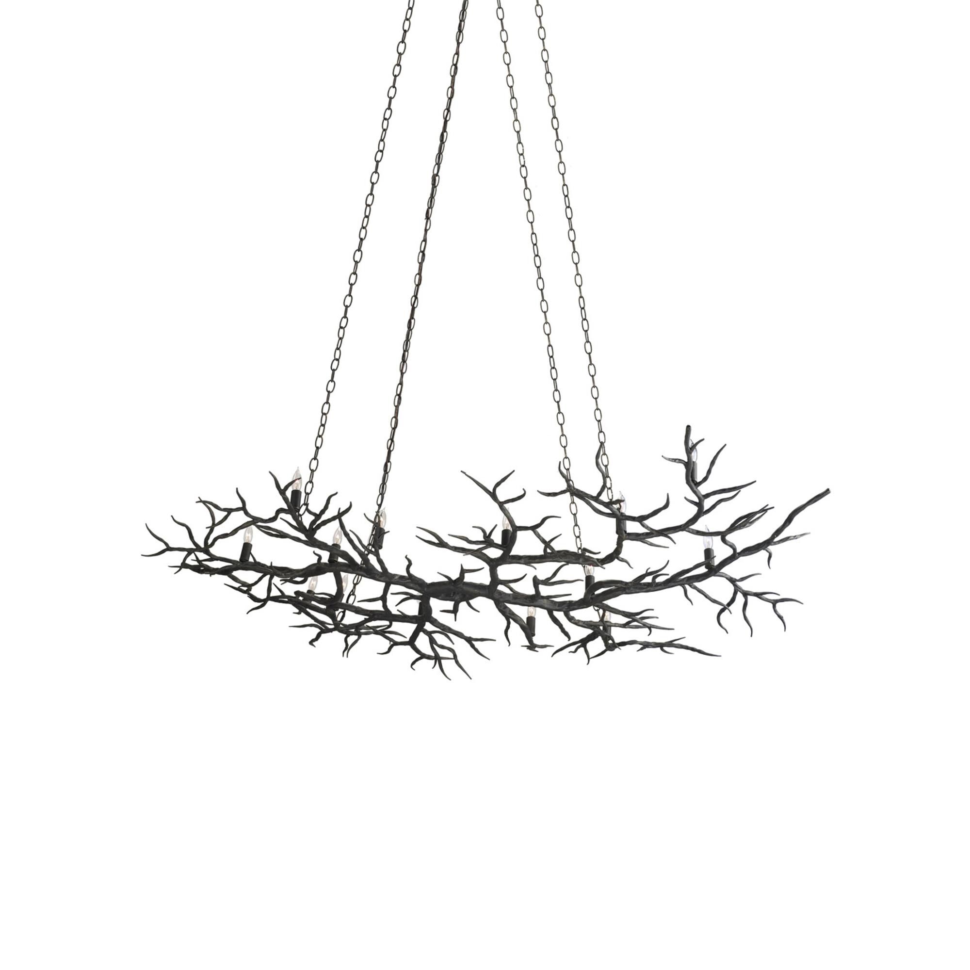 Rainforest 74 Inch 14 Light Chandelier,